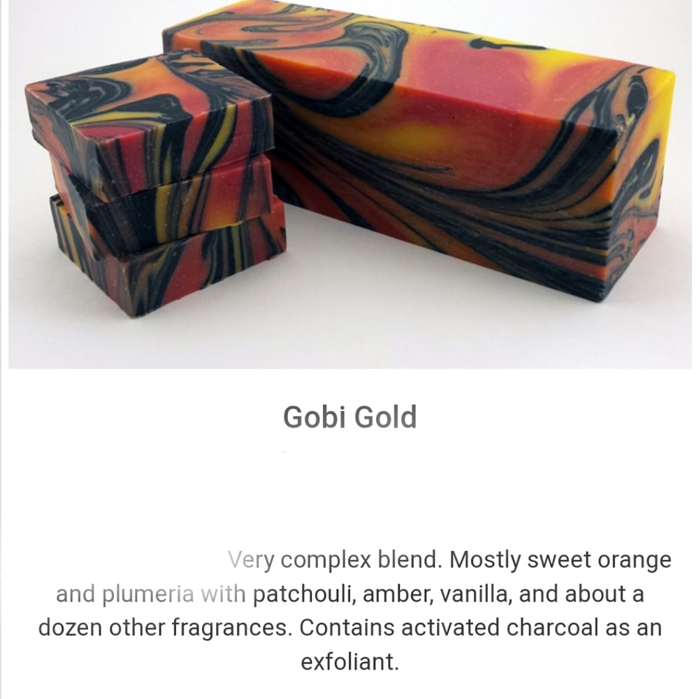 Homemade Gobi Gold Hand Soap